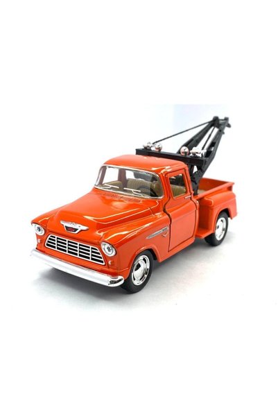 Kinsmart 1955 Chevy 3100 Stepside Çekici - Çek Bırak 5inch. Lisanslı Model Ar...