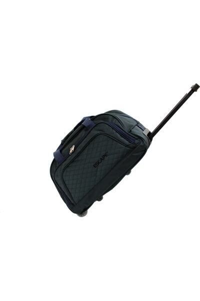 ESCAPE 221 Büyük Boy Iki Tekerlekli Çek Çekli Seyahat Çantası Lacivert