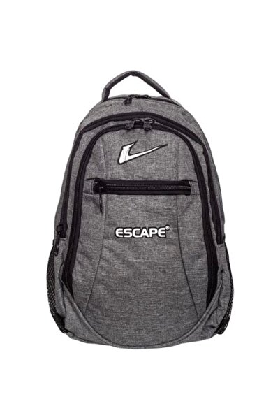 ESCAPE 307 Laptop Bölmeli Okul Ve Günlük Sırt Çantası Gri