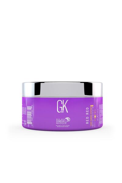 GK HAIR Global Keratin Red Red Bombshell Kırmızı Saçlar Için Boya Ve Bakım Ma...