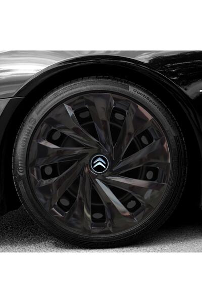 Genel Markalar Citroen C-elysee 15'' Inç Uyumlu Jant Kapağı 4 Adet 1 Takım 10...