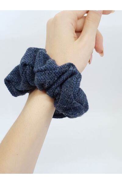 Melkady Aksesuar Melkady 267kma - Orta Boy Scrunchie Triko Saç Lastiği