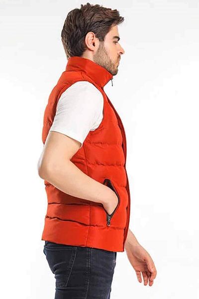 Slazenger St21ye010-760 Zula Orange Men's Vest