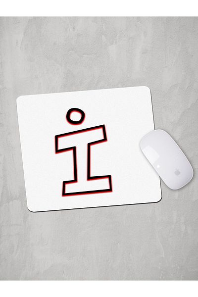 Panorama Ajans Letter I Mouse Pad