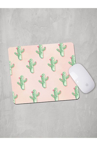 Panorama Ajans Mouse Pad cu design cactus drăguț