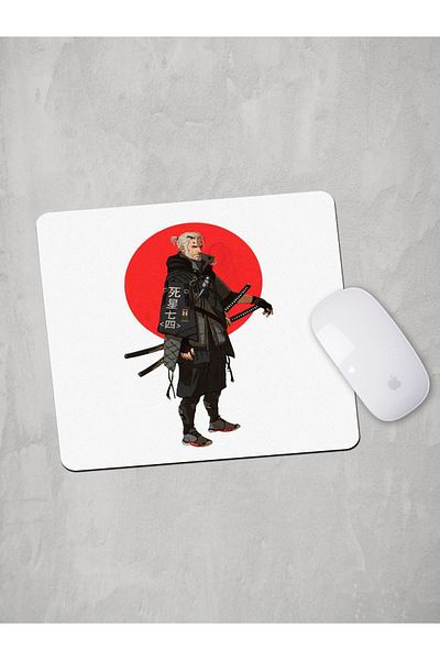 Panorama Ajans Ποντίκι με σχέδιο χαρακτήρων Samurai