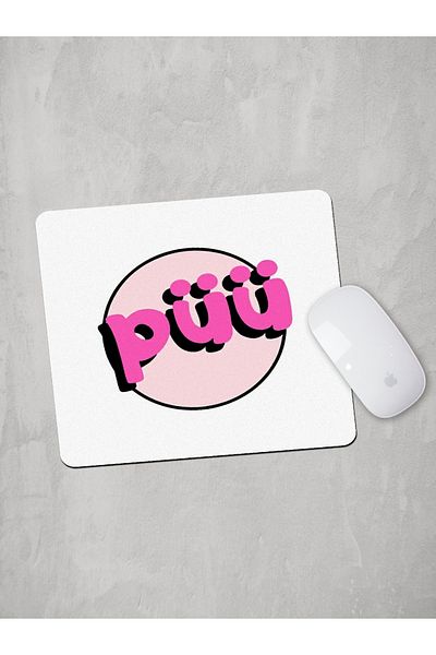 Panorama Ajans Mouse Pad Püü Funny Verbal Design