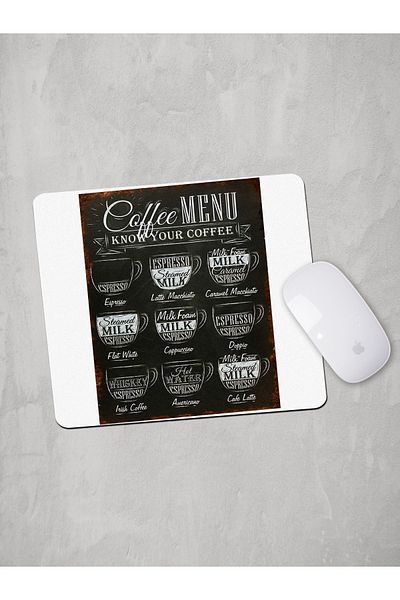 Panorama Ajans Cafenea Meniu Mouse Pad