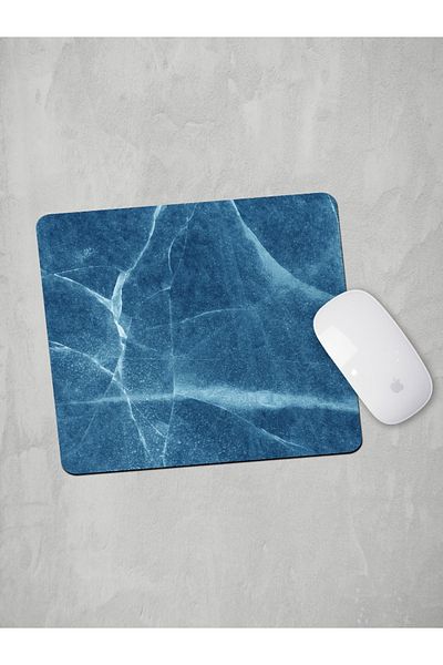 Panorama Ajans Μαρμάρινο μπλε σχέδιο Mouse Pad