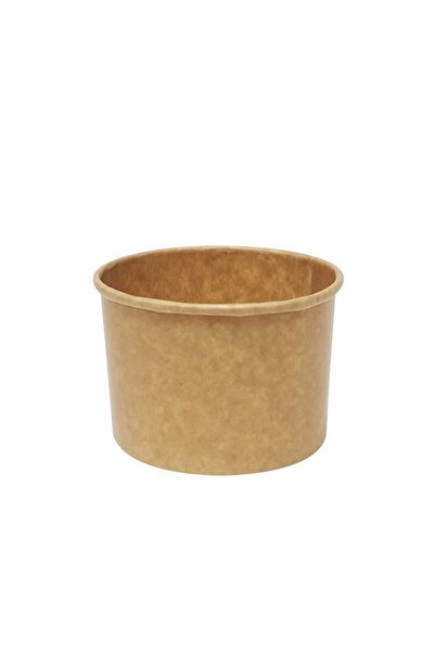 AMBALAJ PAZARI Karton Dondurma Kasesi Kraft 230 Cc - 50'li