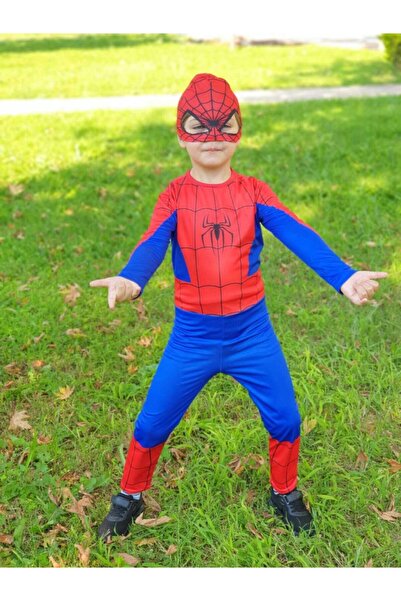 Aslı Türkoğlu Erkek Çocuk Örümcek Adam Kostüm