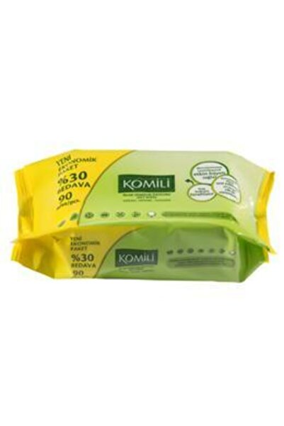 Komili Wet Towel Wipes 12 Pack of 90