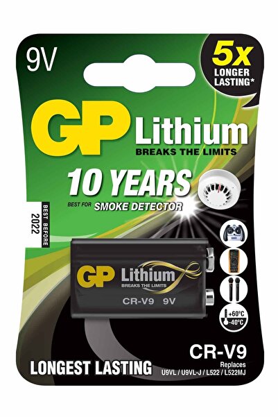 GP Batteries Gp 9v Lityum Pil