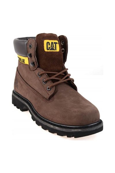 Caterpillar Colorado ανδρικές καφέ μπότες Nubuck