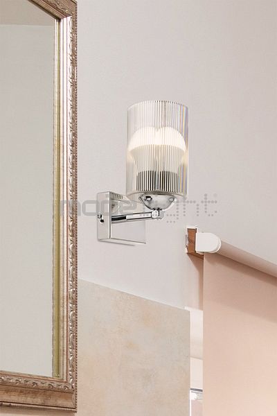 Modelight Tile Single Sconce Transparent