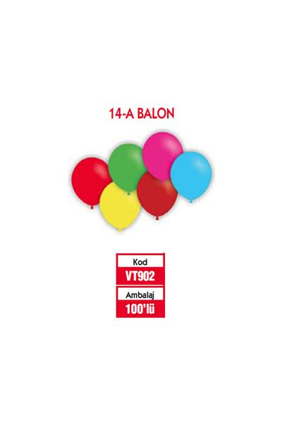 Vatan 100 Balloon - Mixed Color Vt902