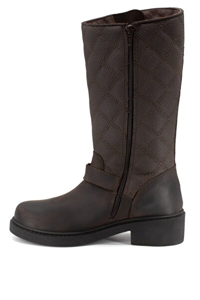 Hammer Jack 102 15980-z Γυναικείες μπότες από γνήσιο δέρμα καφέ