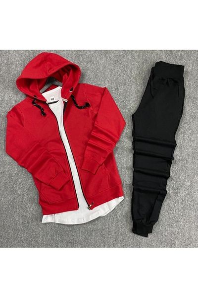 Machetta 3-Piece Combination Sweatshirt Set (sweatshirt-t-shirt-sweatpants)