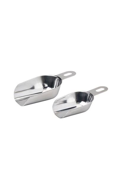 GBG 2 Adet Ölçek Ölçü Küreği Ölçü Kaşığı 2 Li Set Paslanmaz Çelik Kaliteli Ikea