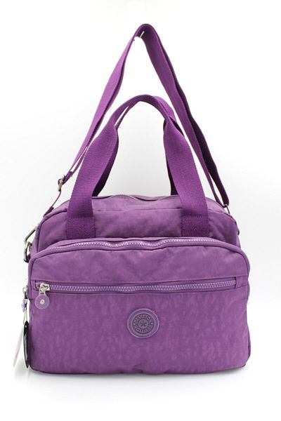 Bevitton Unisex Purple Shoulder Bag Αδιάβροχο ύφασμα τσακίσματος 7000