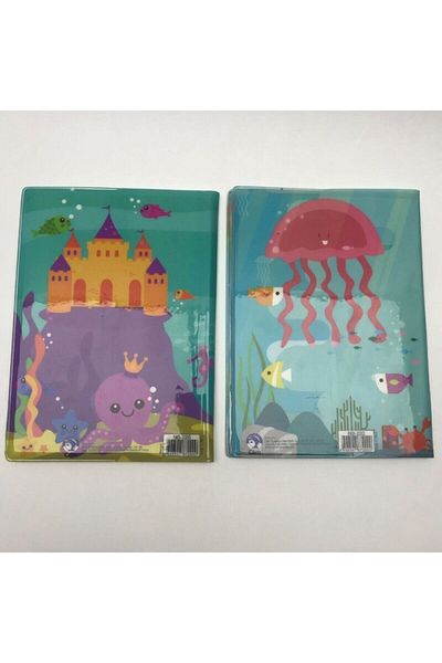 Dolphin Dolphin Watery Covered Notebook