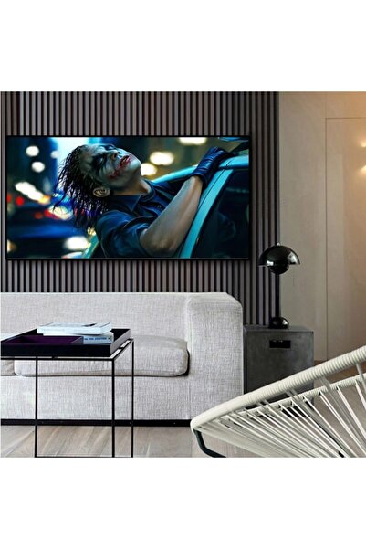 Piri Kanvas Tablo Batman Kara Şövalye Joker Kanvas Tablo