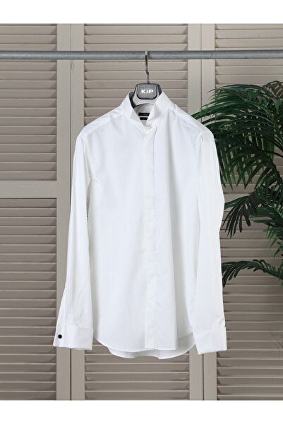 Kip Ανδρικό λευκό Απλή ύφανση KP10100112