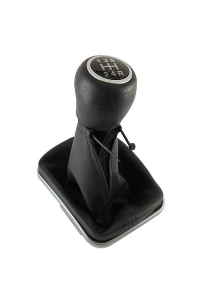 ARKIL Linea Punto 5 Gear غطاء زجاجي مقبض ناقل الحركة مجموعة سوداء كاملة