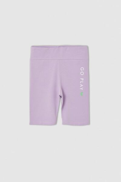 DeFacto Κοριτσίστικα κολάν ποδηλασίας με στάμπα σλόγκαν