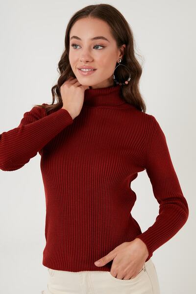 Lela Рибальський комір М'який акриловий светр ЖІНОЧИЙ СВЕТР 4614102