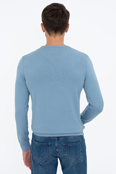 Pierre Cardin Xs Μπλε Πουλόβερ