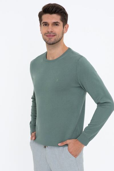 Pierre Cardin Yesıl Erkek Kazak G021SZ0TK.000.1256251