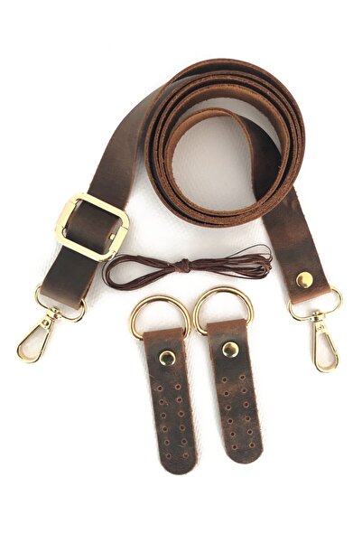 alfa tasarım atölyesi Mâner de geantă din piele naturală cu accesorii de culo...