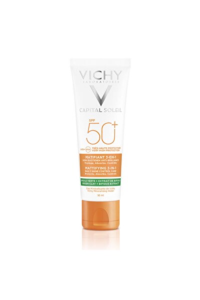 Vichy كريم الشمس للوجه كابيتال سوليل بعامل حماية من الشمس 50+، 50 مل