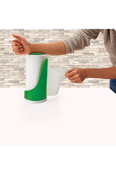 Gereksiz Şeyler Carmen Towel Holder and Napkin Holder Chrome Smoked Red