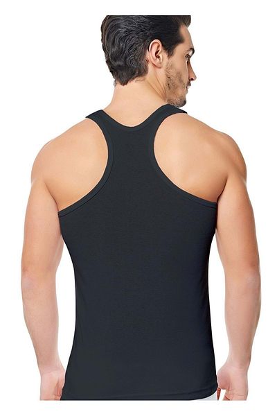 Tutku 3 Pack 0118 Ανδρικά εσώρουχα Rib Sports Rambo - - Μαύρο - Xl
