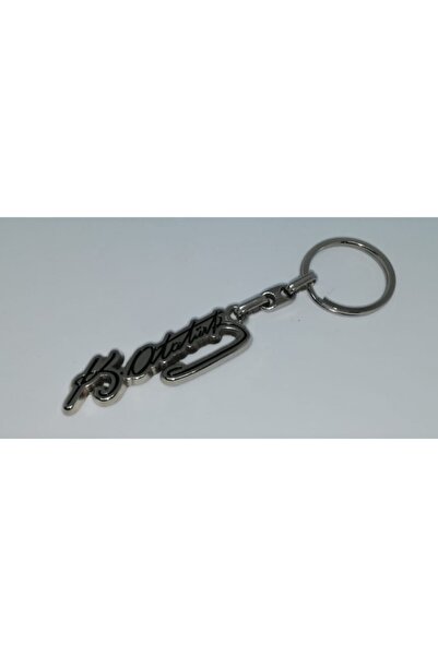 Özdemir Aksesuar K.ataturk سلسلة مفاتيح معدنية للسيارات 2