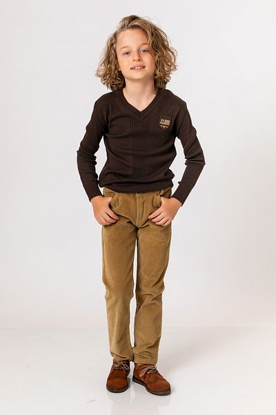 incity Παντελόνι Boy's Camel Velvet