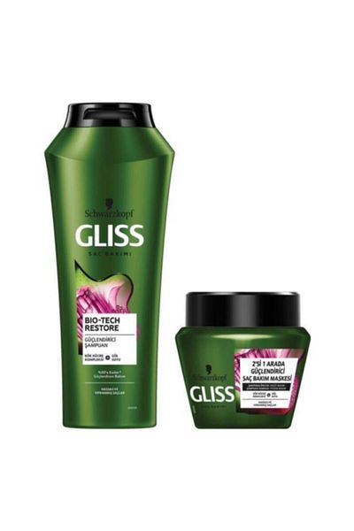 Gliss Bio-tech Shampoo and Mask Set