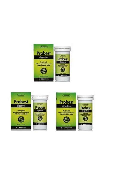 Probest Digestive Probiotic 20 Capsules 3 Boxes8699514150800x3