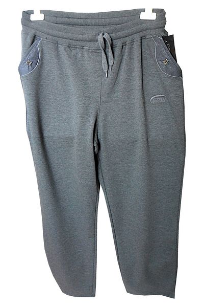 Wooppo Large Size Women's Sweatpants Anthracite