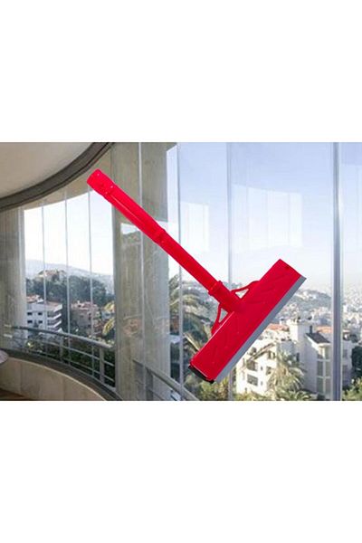 İndiriminVar Screw Handle - Plug-in Squeegee Sponge Glass Cleaning Apparatus