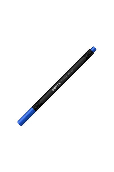 Gıpta 0.4 Mm Triangle Dark Blue Fineliner Pen