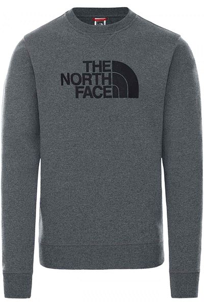 THE NORTH FACE Men's Outdoor Gray Nf0a4svr M Drew Peak Crew Sweatshirt