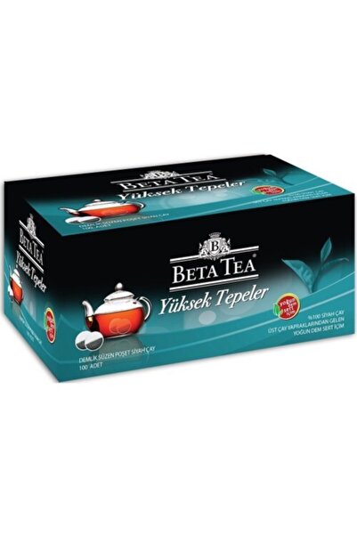 Beta Tea Yüksek Tepeler Demlik Poşet Çay 100`lüx6 Adet 100x320 Gr