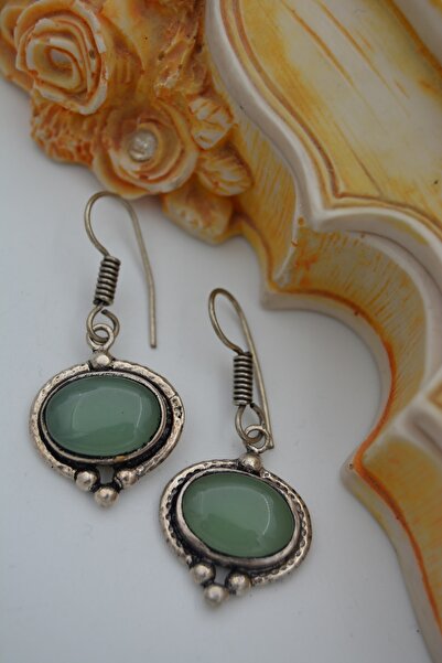 Stoneage Aventurin Taşlı Küpe