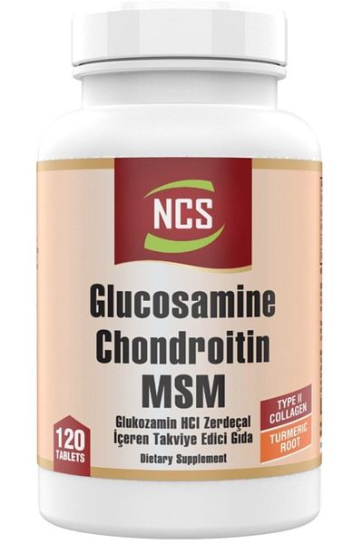 NCS Glucosamine Chondroitin Turmeric 120 Tablets 3 Boxes
