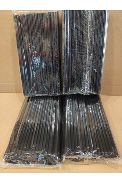 SOFRAM AMBALAJ Black Pipette Long Frozan (100 Pieces)