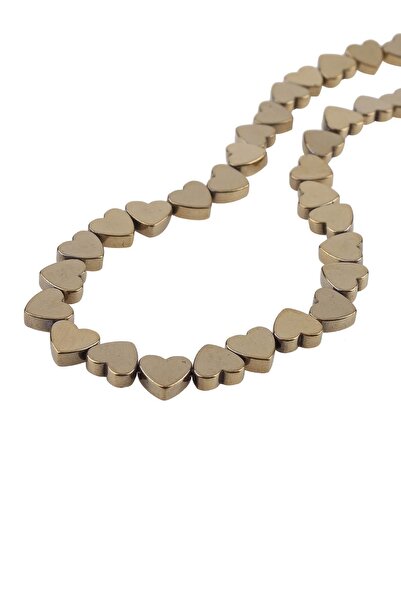 Dünya Doğal Taş Piatra naturala hematit inima de 6 mm - Dz4274