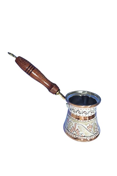 Miray hediyelik Özel Tasarım Bakır 2'li Kahve Ve Cezve Takımı